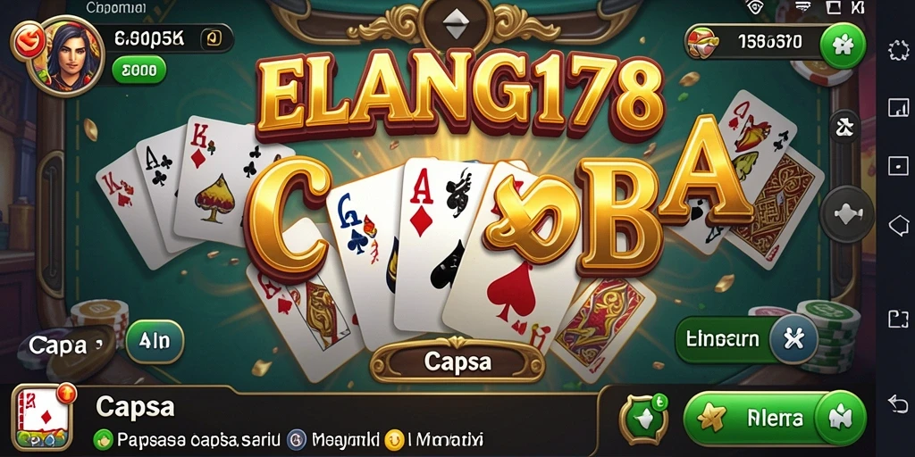Screenshot antarmuka ELANG178 yang menarik dan interaktif.