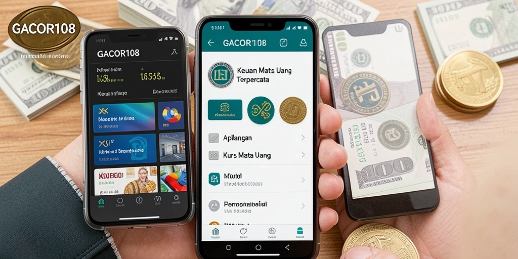 Tampilan antarmuka GACOR108 yang elegan dan mudah digunakan untuk Kurs Mata Uang.