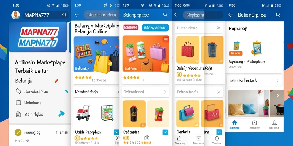 Antarmuka MAPNA777 yang mudah digunakan untuk berbelanja online.
